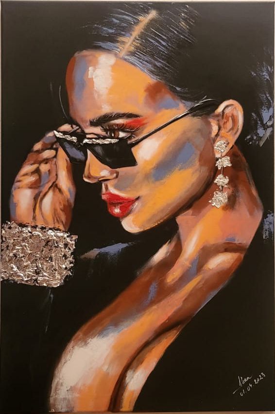 ArteDiAlina.com painting: Adieu, je t'aime